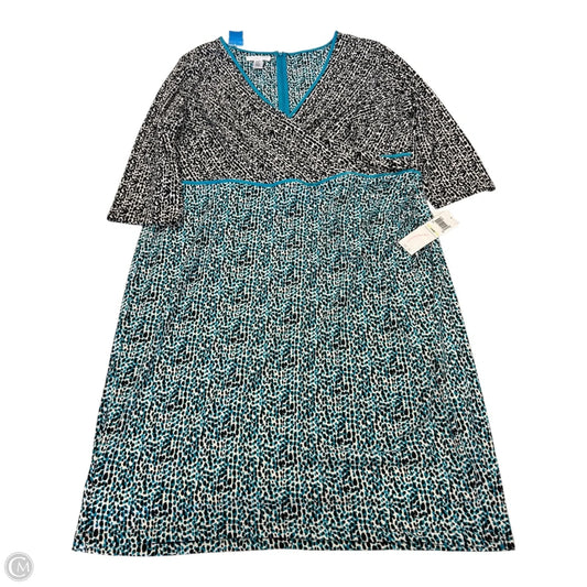 Dress Work By London Times In Black, Size: 18