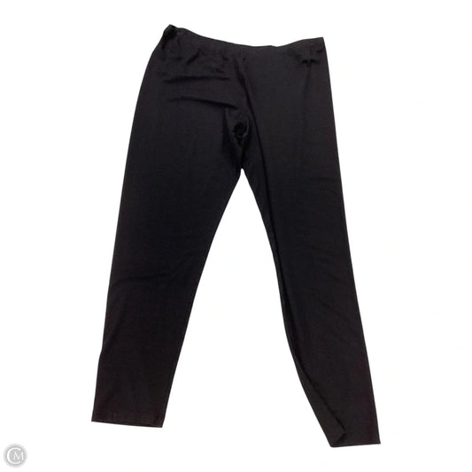 Pants Leggings By Chicos In Black, Size: 3