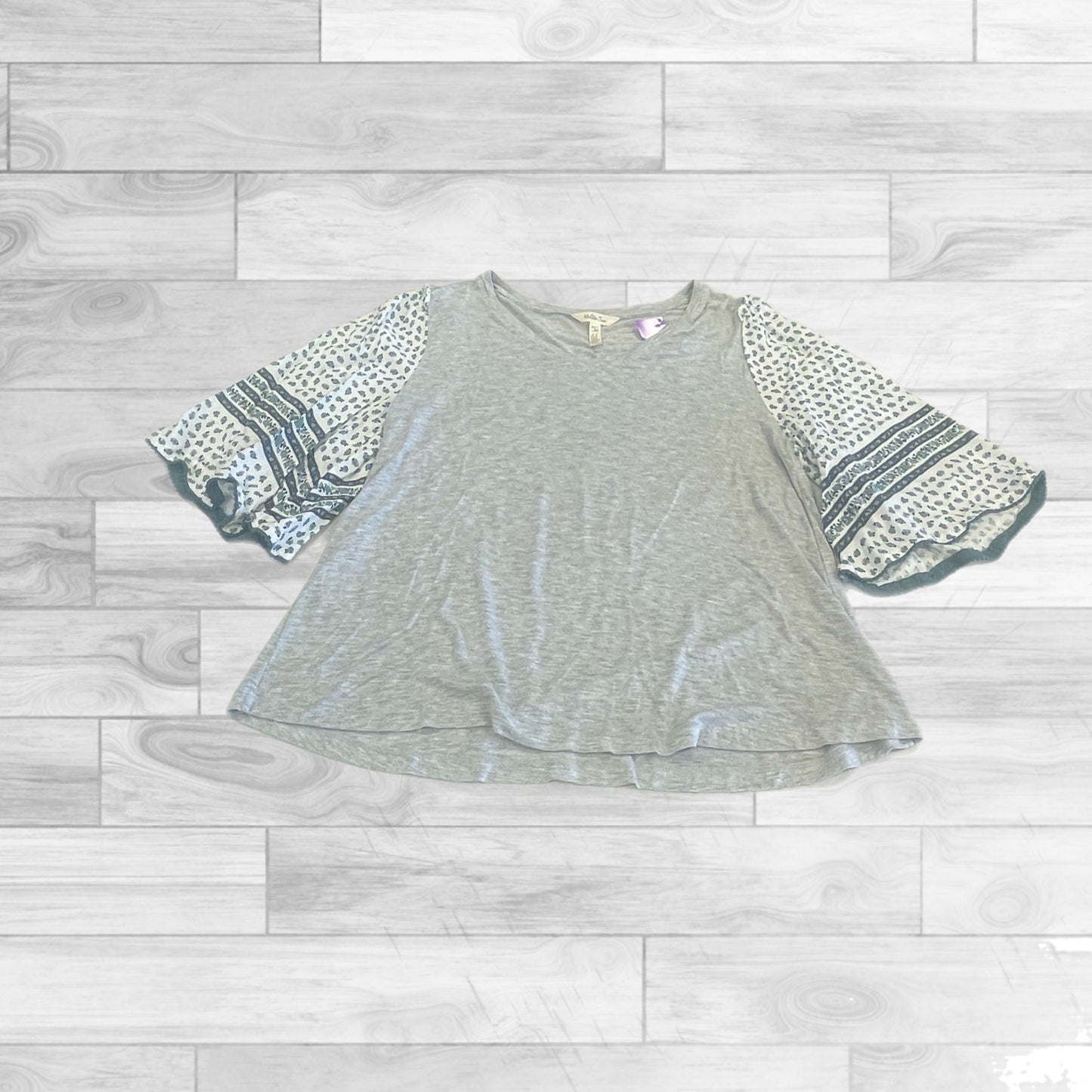 Grey Top Short Sleeve Matilda Jane, Size S