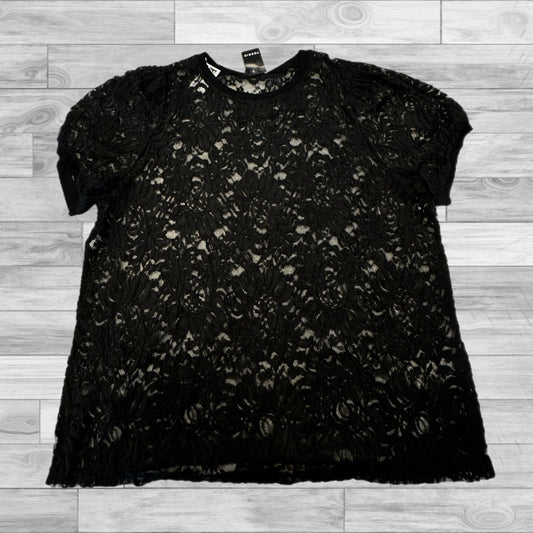 Black Top Short Sleeve Torrid, Size 3x