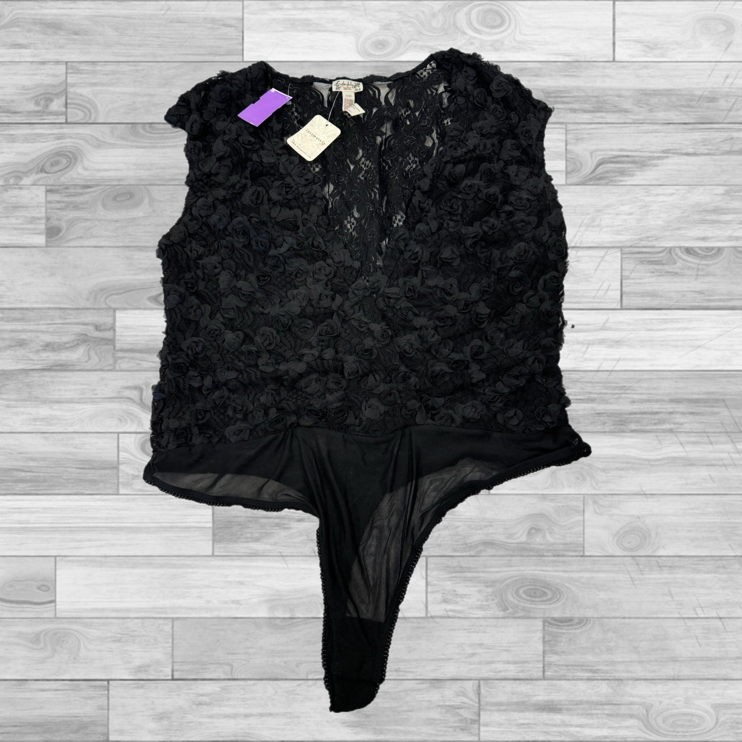 Black Bodysuit Free People, Size Xl