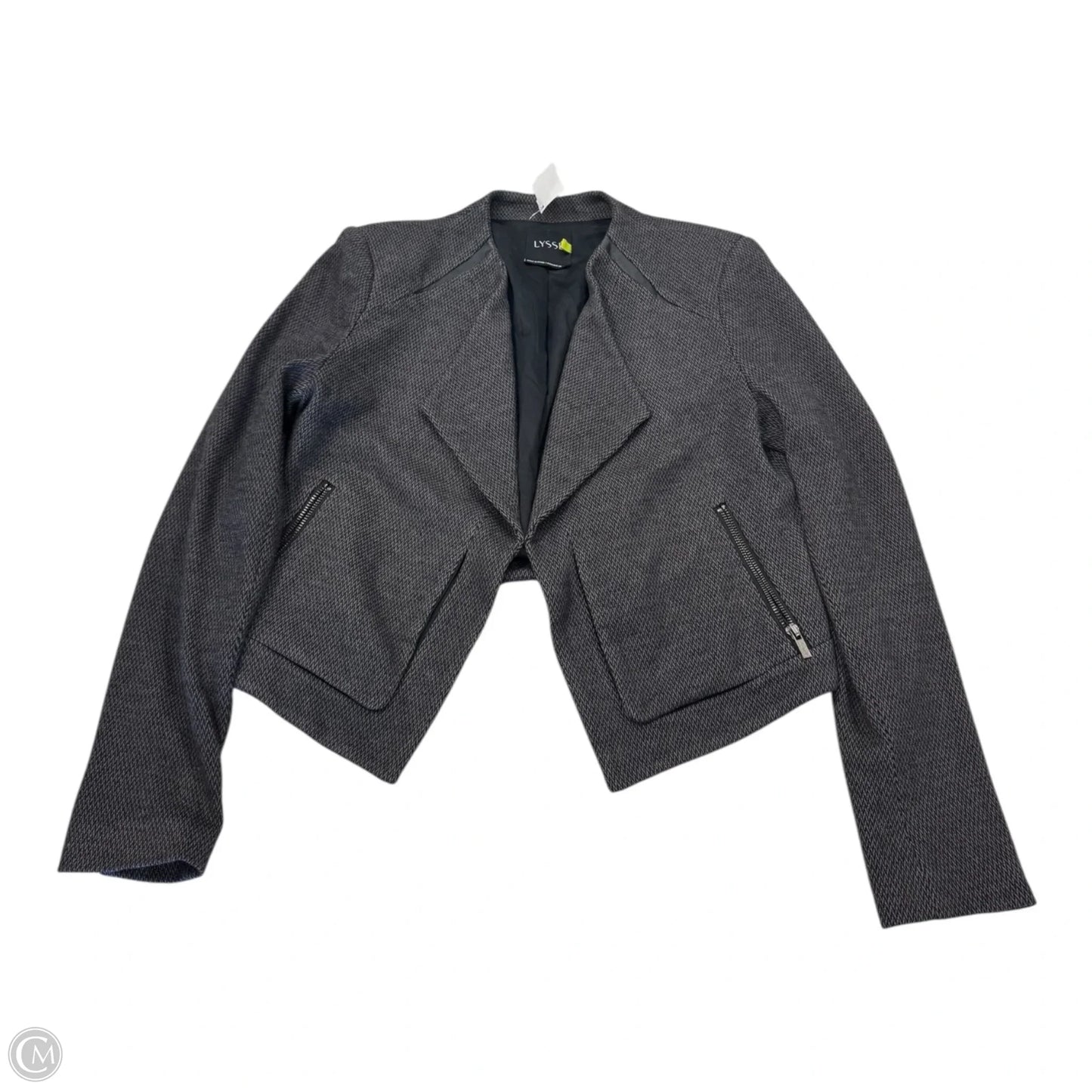 Jacket Other By Lysse In Black & Grey, Size: M