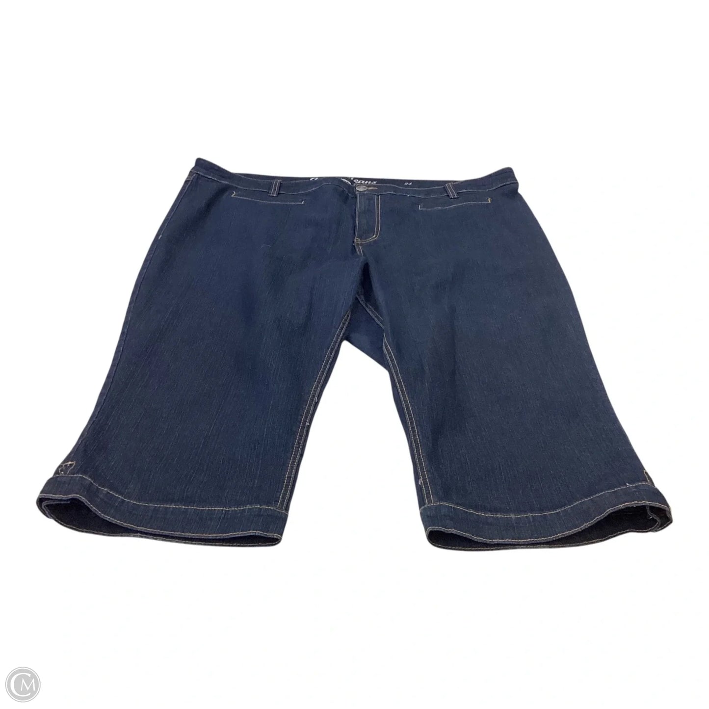 Capris By Avenue In Blue Denim, Size: 24