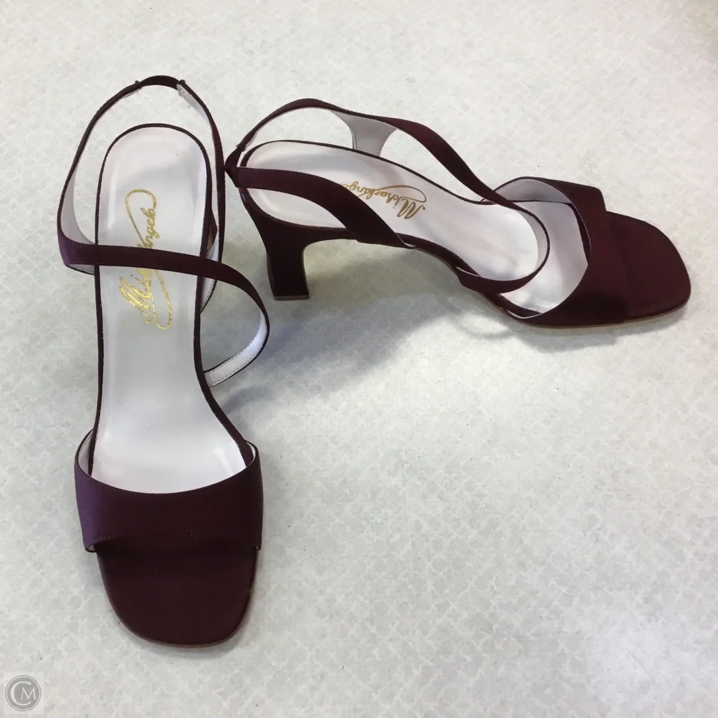 Shoes Heels Block By Clothes Mentor In Red, Size: 9.5