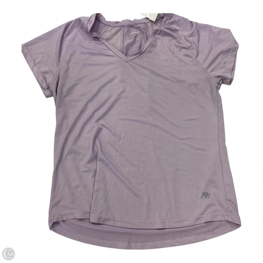 Athletic Top Short Sleeve By Aeropostale In Purple, Size: Xl