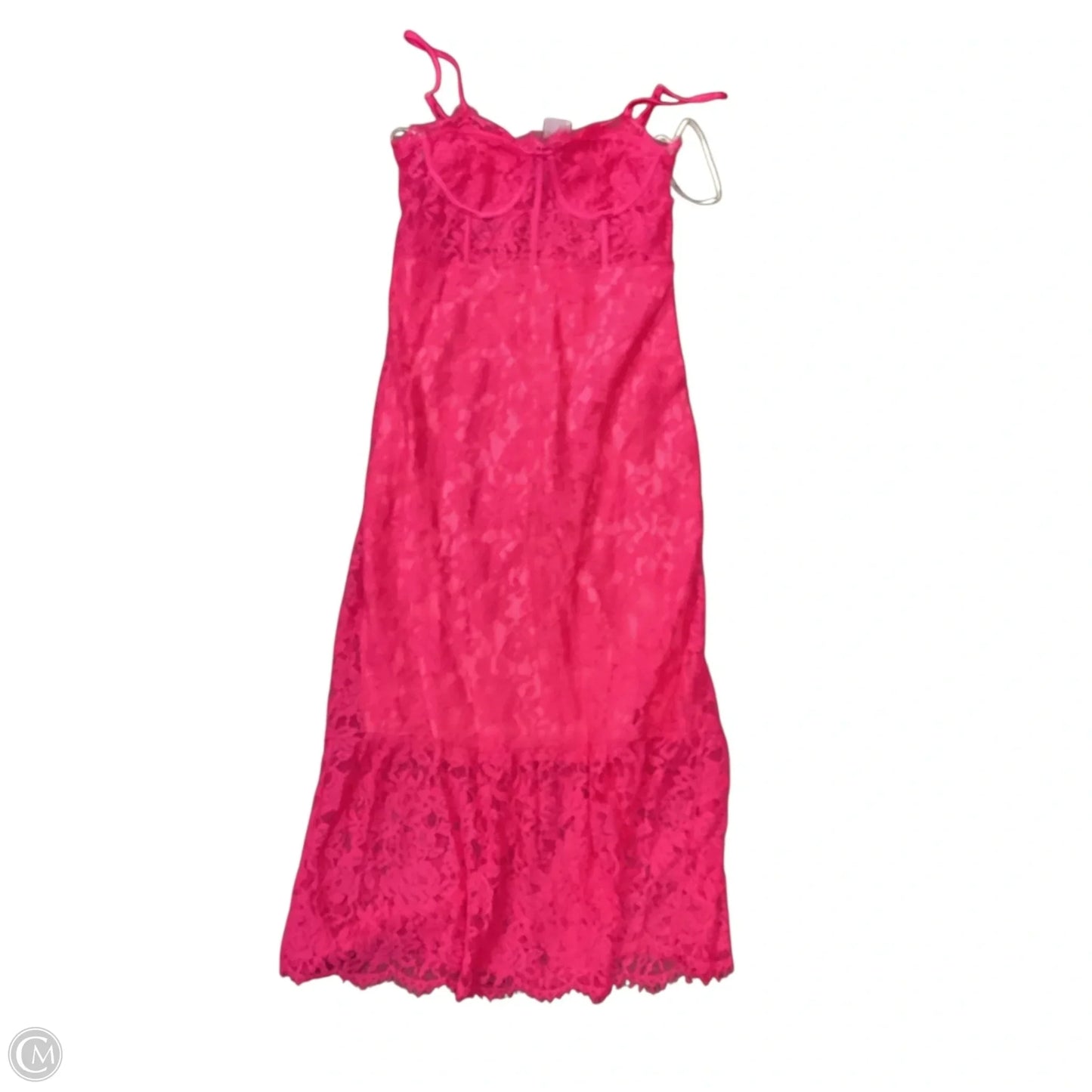 Dress Casual Maxi By Forever 21 In Pink, Size: Xl