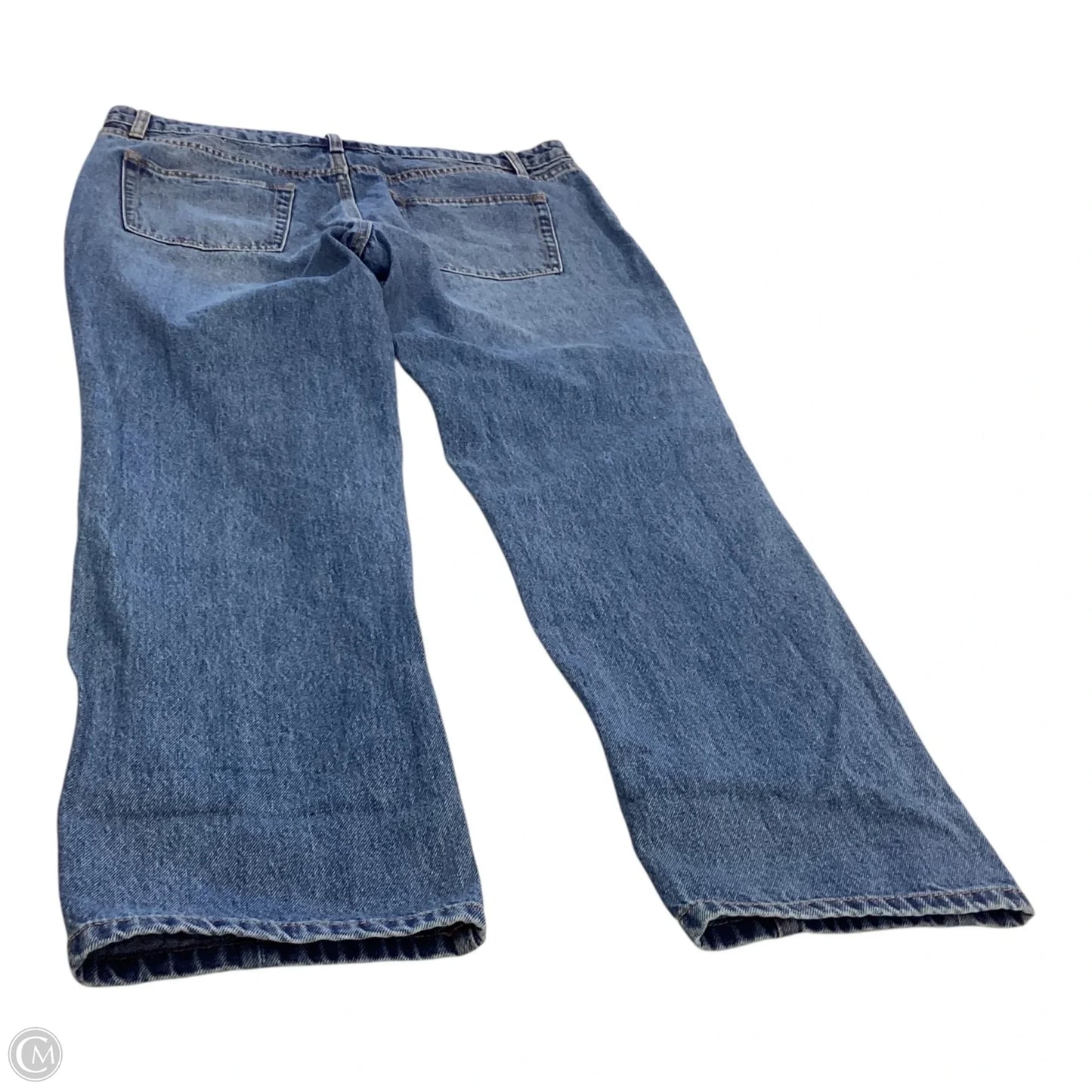 Jeans Straight By Cmc In Blue Denim, Size: 14