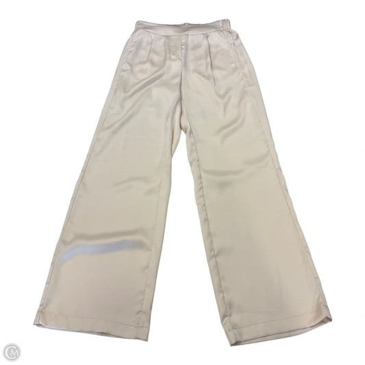 Pants Wide Leg By Cynthia Rowley In Cream, Size: M