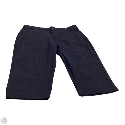 Capris By St Johns Bay In Black, Size: 16