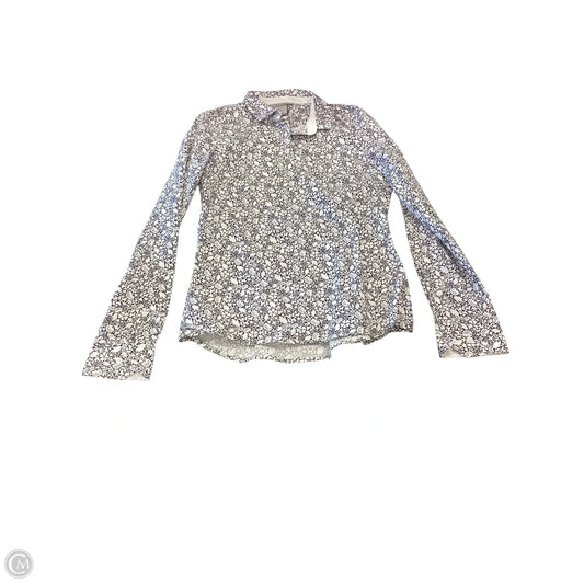 Top Long Sleeve By H&m In Black & White, Size: 4