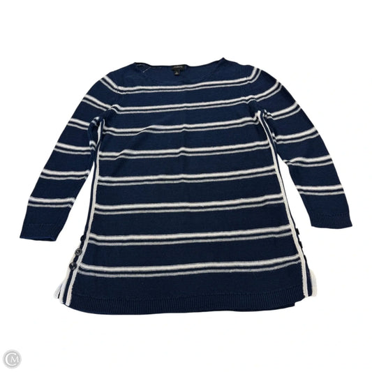 Sweater By Talbots In Striped Pattern, Size: S