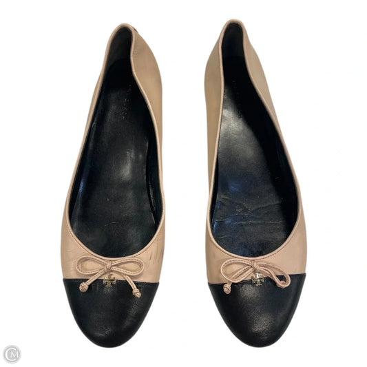Shoes Designer By Tory Burch In Black & Cream, Size: 10