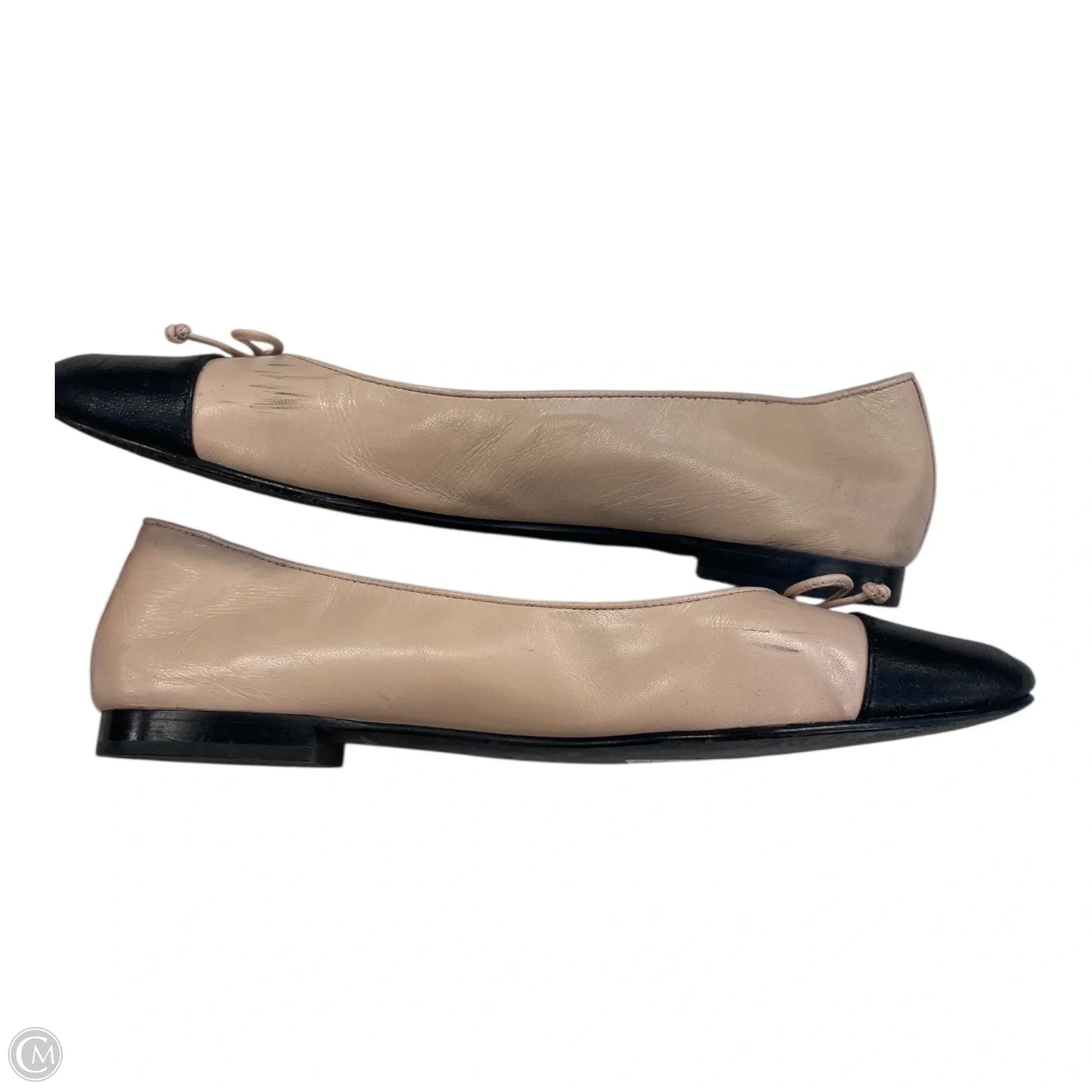 Shoes Designer By Tory Burch In Black & Cream, Size: 10