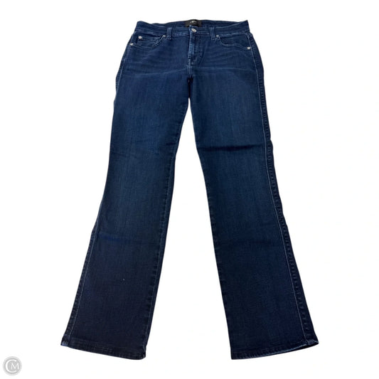 Jeans Straight By 7 For All Mankind In Blue Denim, Size: 6