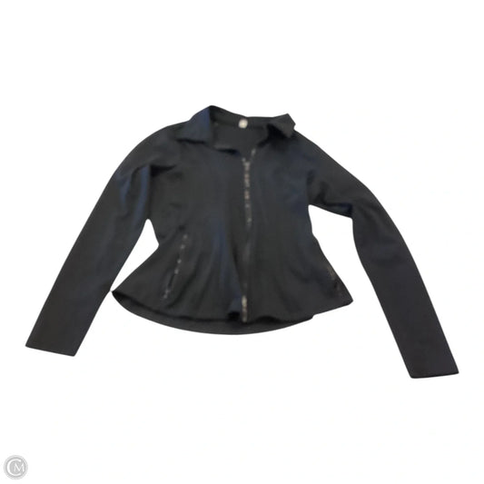 Athletic Jacket By Clothes Mentor In Black, Size: S