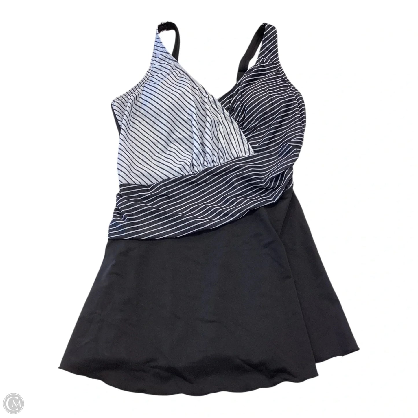 Swimsuit 2pc By Clothes Mentor In Black, Size: L