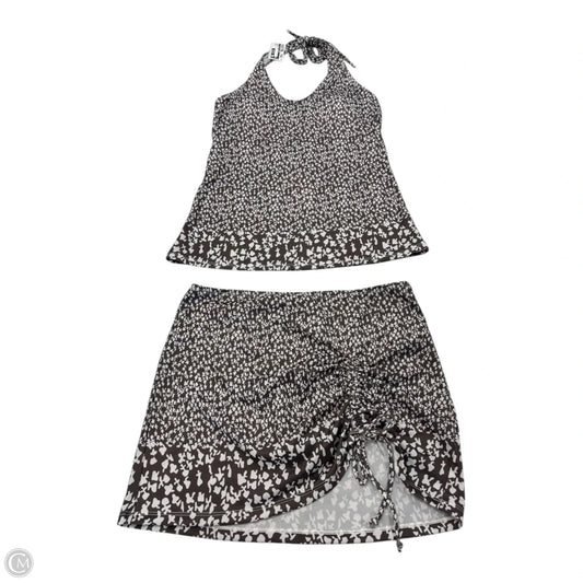 Swimsuit 2pc By Clothes Mentor In Brown, Size: L