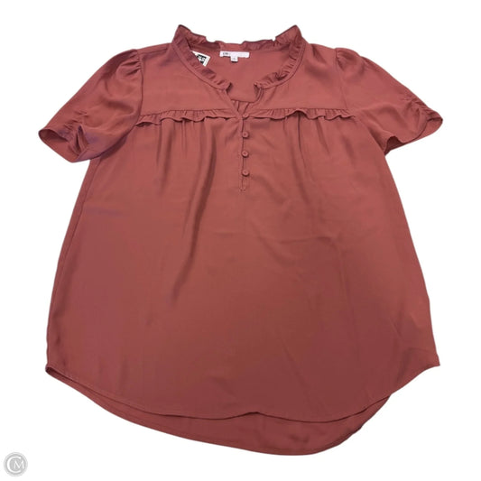 Top Short Sleeve By Dr2 In oink, Size: S