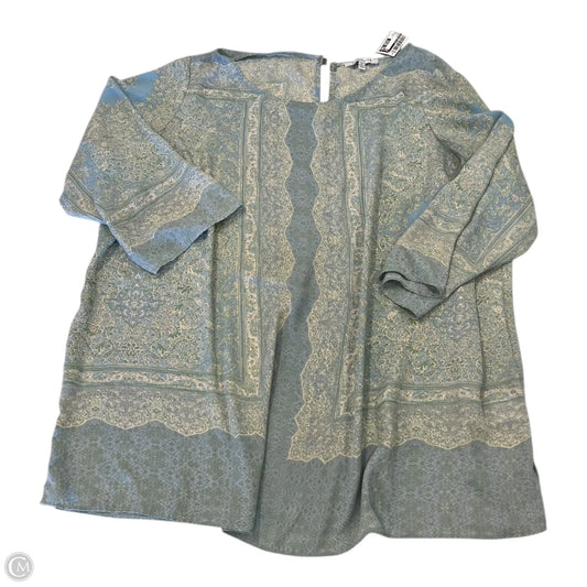 Top Short Sleeve By Rose And Olive In Multi-colored, Size: 2x