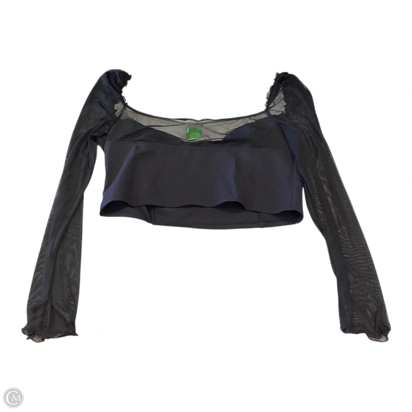 Top Long Sleeve By Free People In Black, Size: Xl