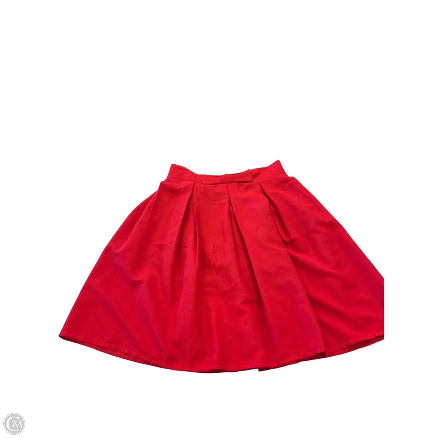 Skirt Midi By Clothes Mentor In Red, Size: L