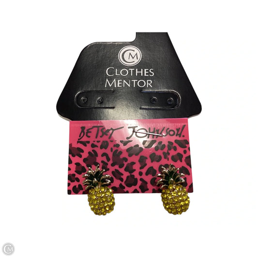 Earrings Dangle/drop By Betsey Johnson