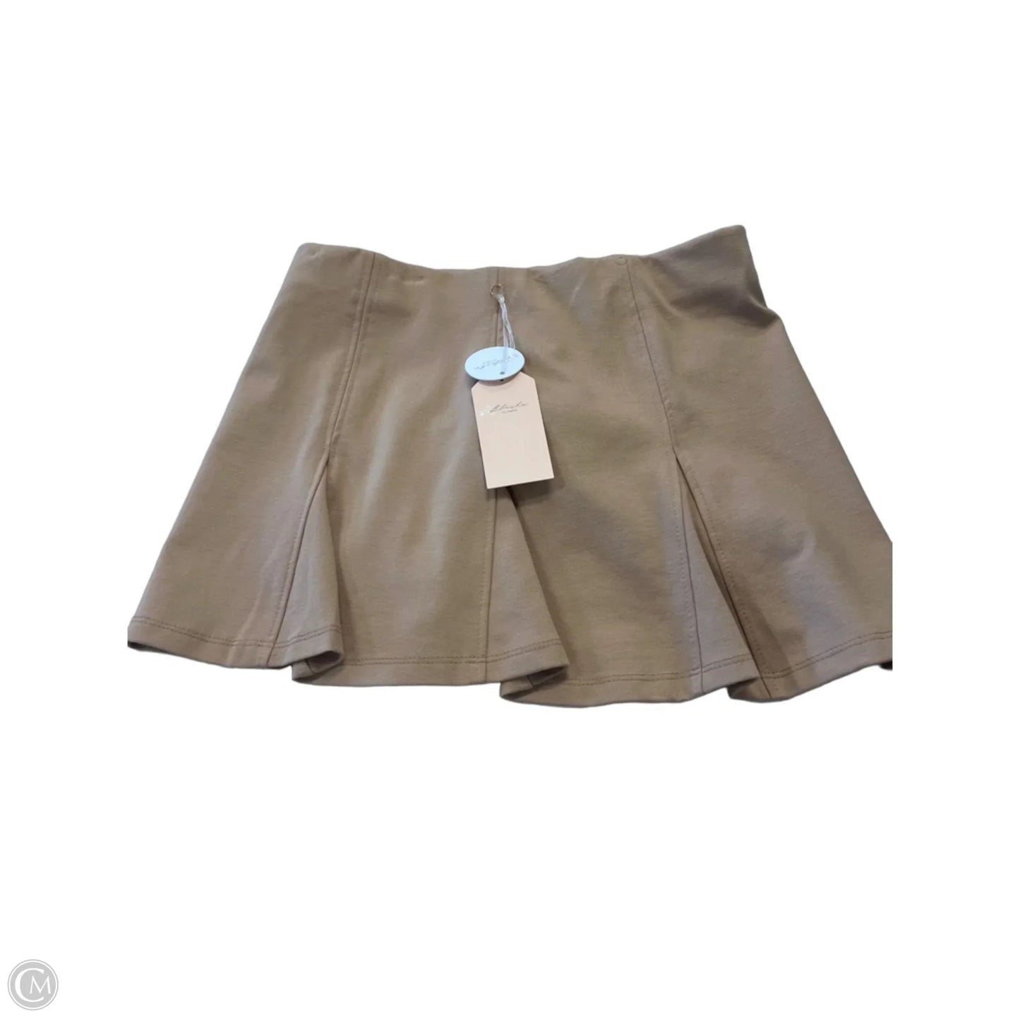 Skort By Clothes Mentor In Tan, Size: M