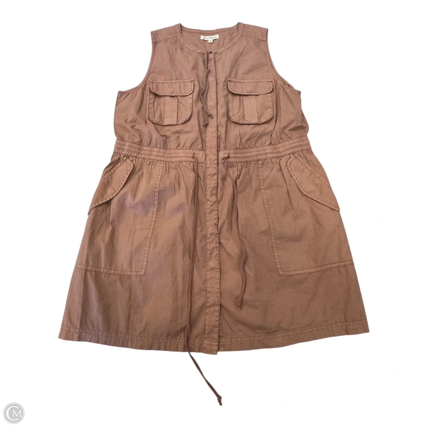 Dress Casual Short By Lucky Brand In Peach, Size: Xl