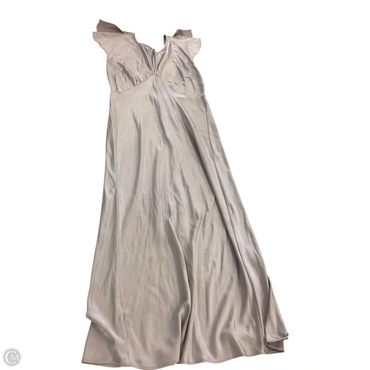 Dress Casual Maxi By Cmc In Tan, Size: L