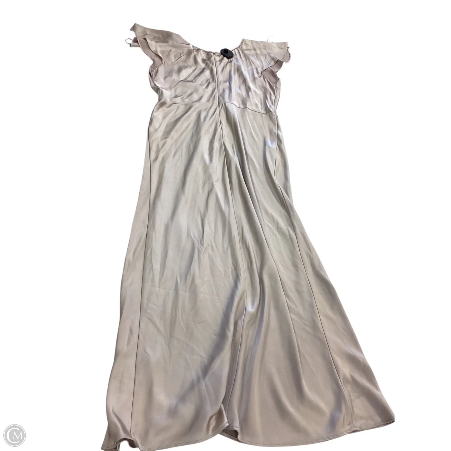 Dress Casual Maxi By Cmc In Tan, Size: L