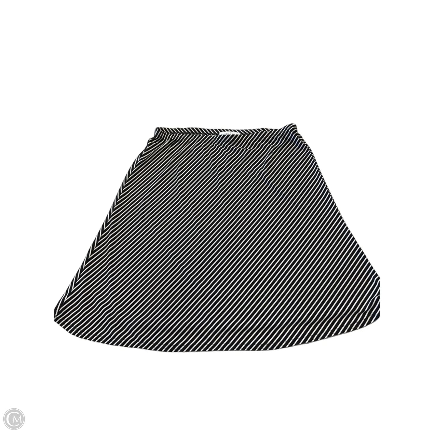 Skirt Mini & Short By White House Black Market In Striped Pattern, Size: L