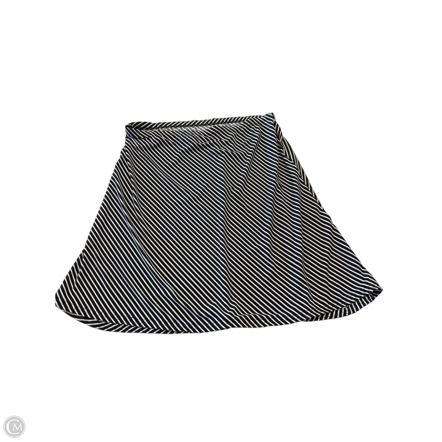 Skirt Mini & Short By White House Black Market In Striped Pattern, Size: L