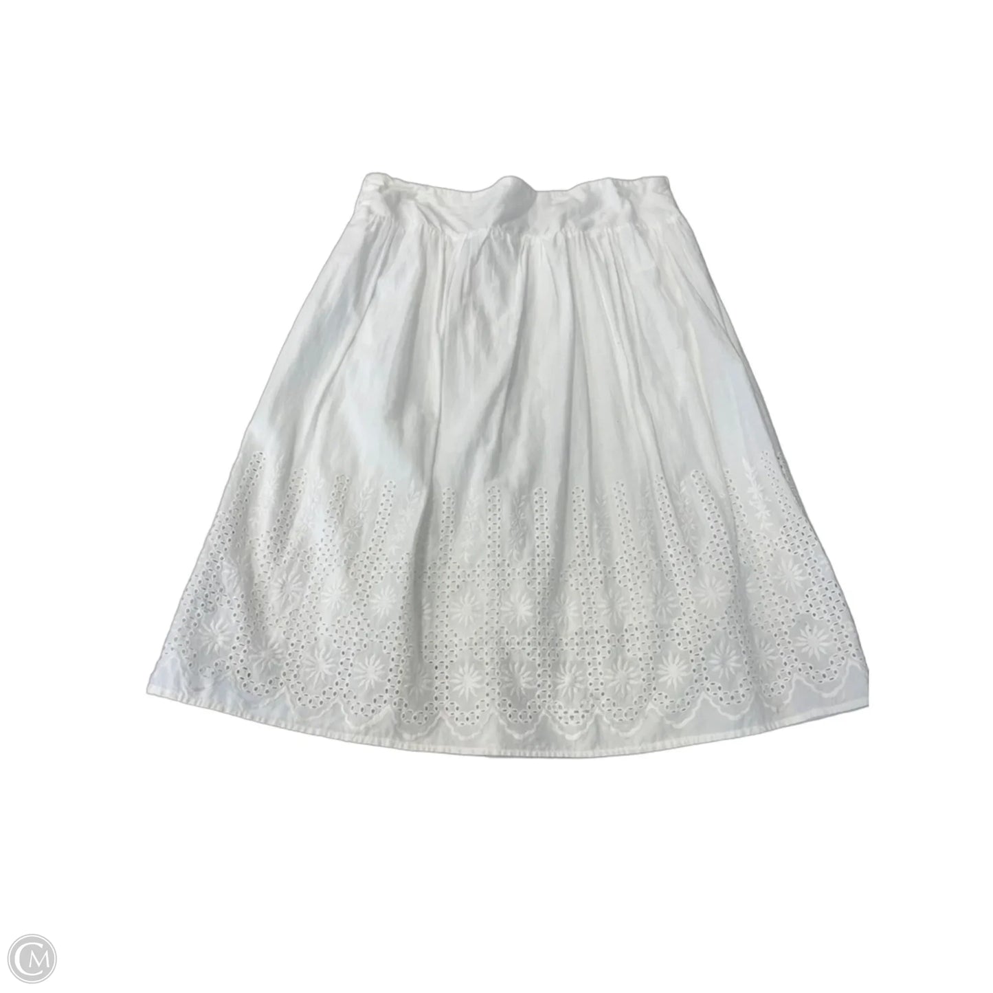 Skirt Midi By Studio West In Yellow, Size: M