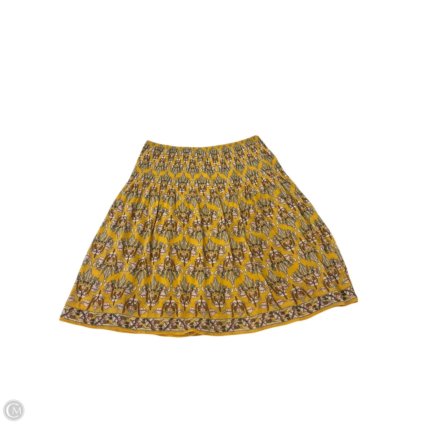 Skirt Mini & Short By Max Studio In Yellow, Size: M