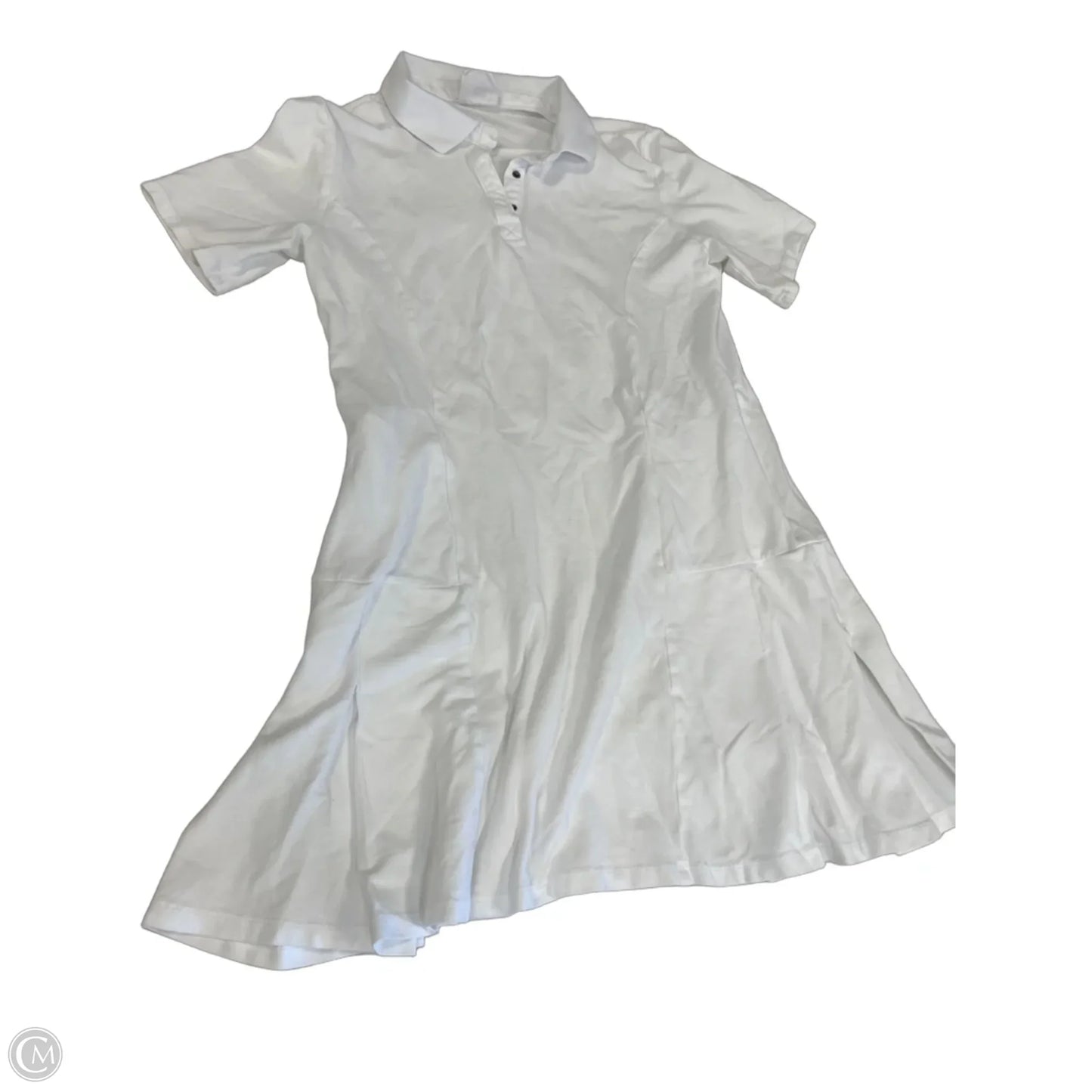 Dress Casual Short By Sage In White, Size: L