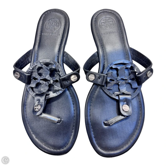 Sandals Designer By Tory Burch In Black, Size: 8