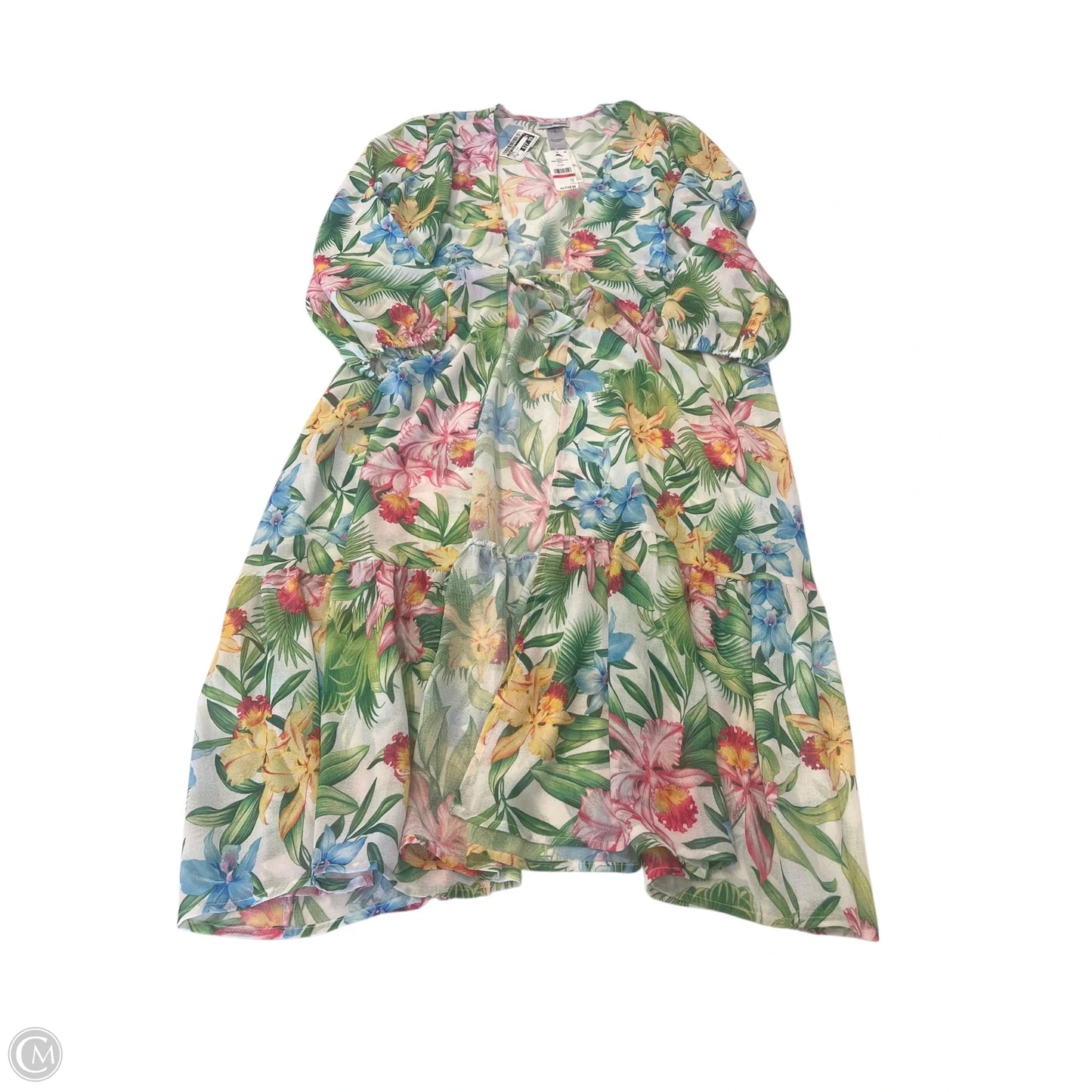 Kimono By Tommy Bahama In Tropical Print, Size: Xs