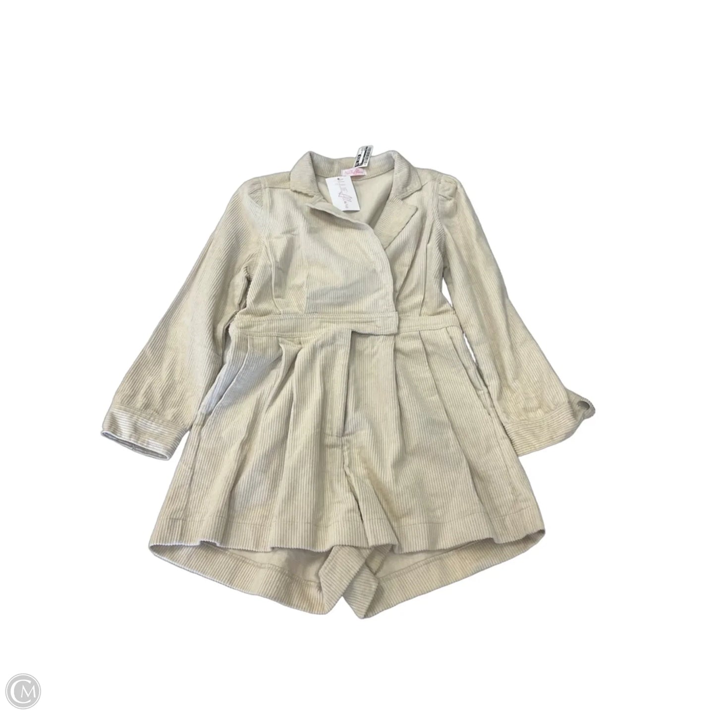 Romper By Cmc In Cream, Size: M