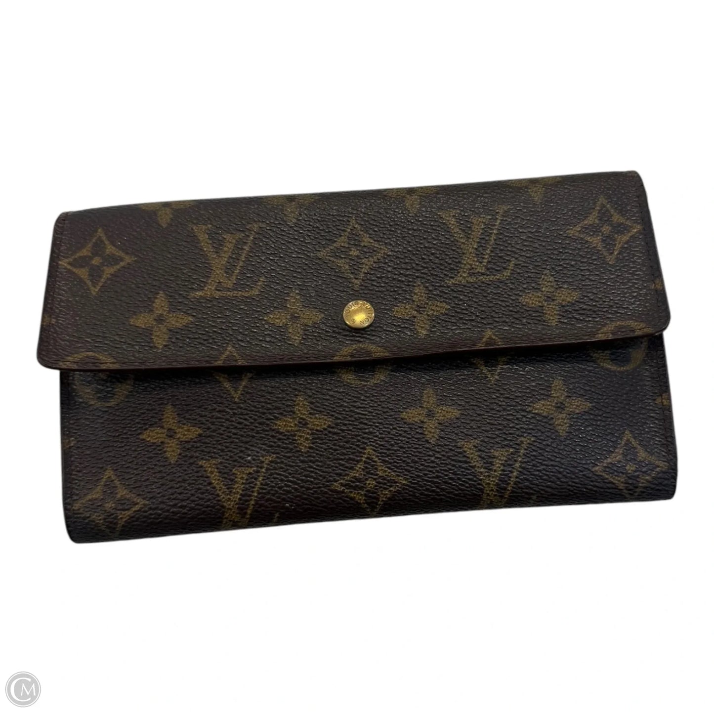 Wallet Luxury Designer By Louis Vuitton, Size: Medium