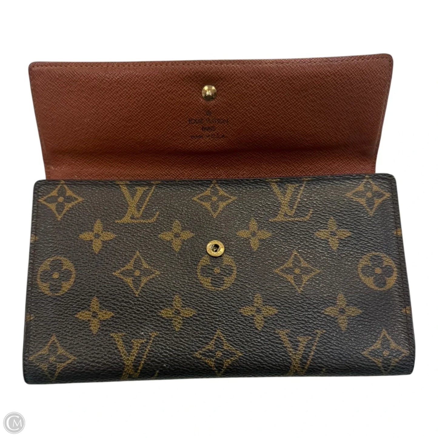 Wallet Luxury Designer By Louis Vuitton, Size: Medium