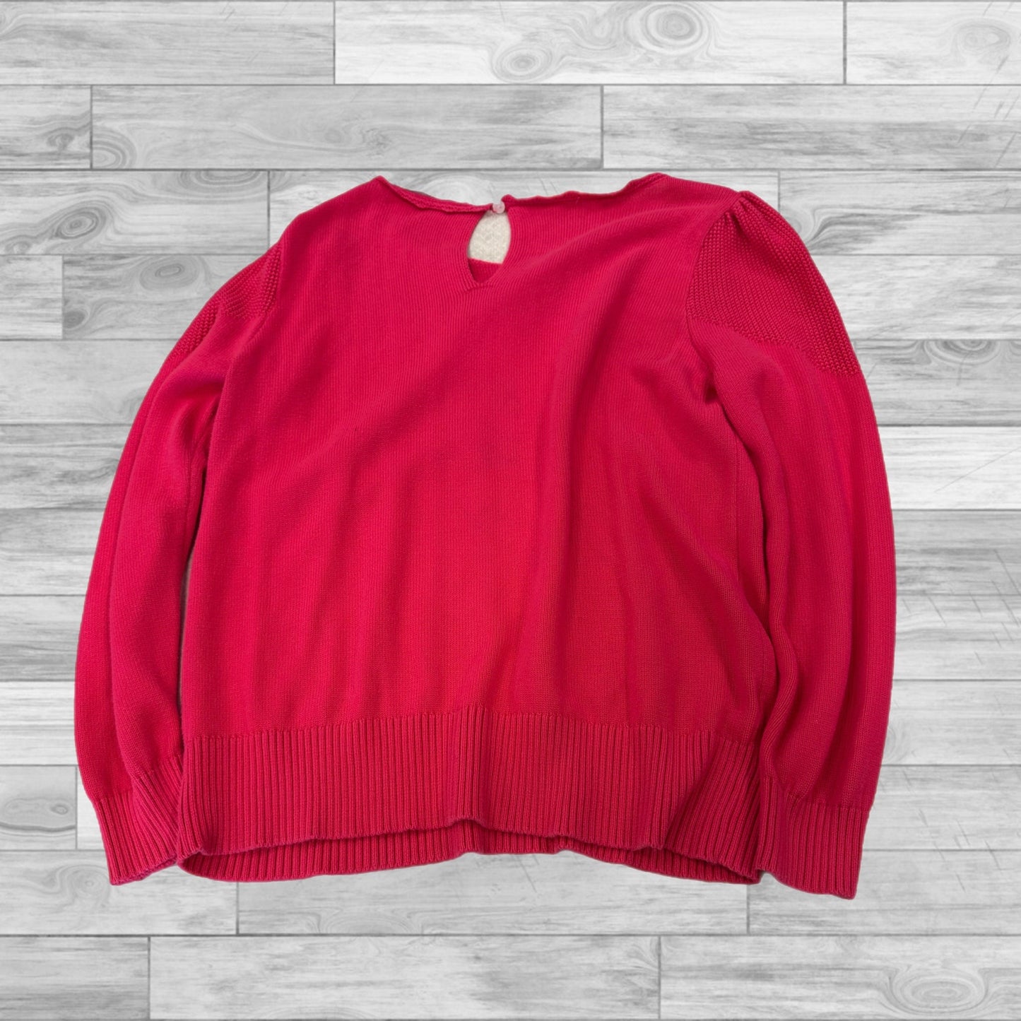 Sweater By Loft In Pink, Size: L