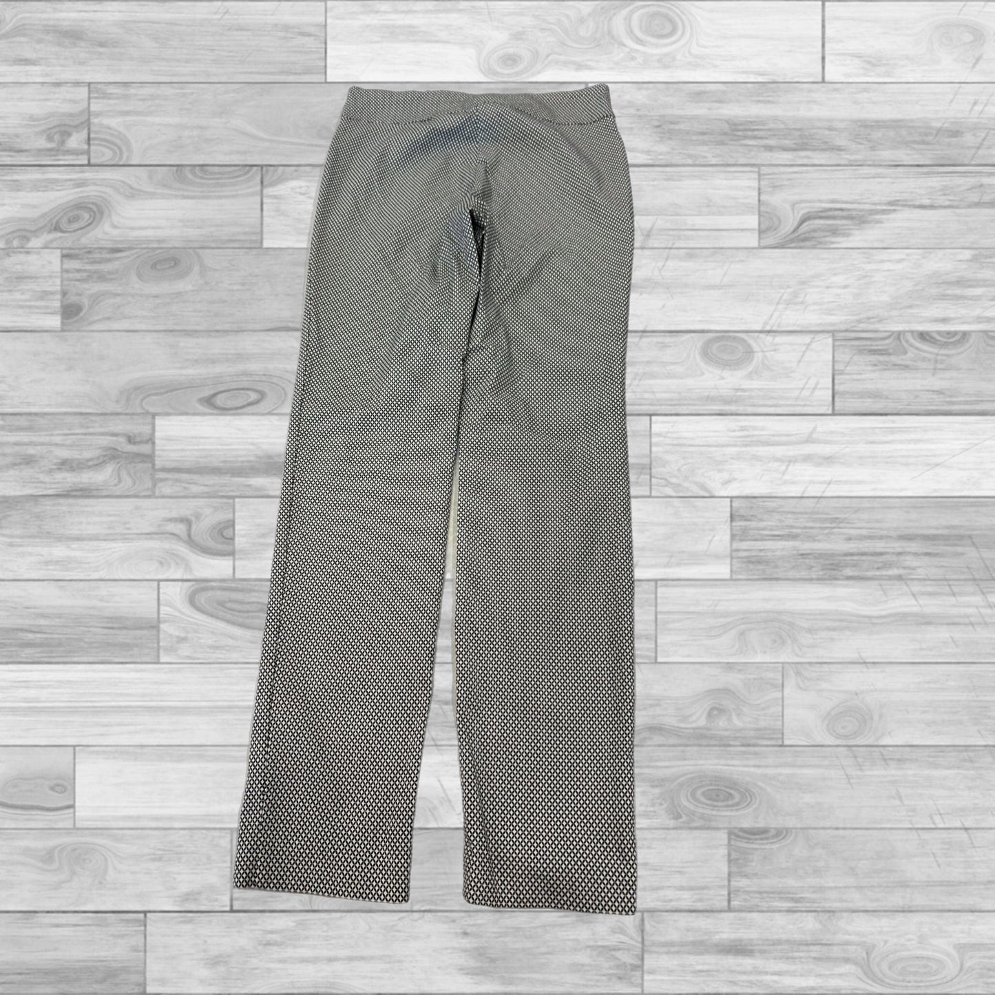 Pants Ankle By Van Heusen In Black White, Size: 8