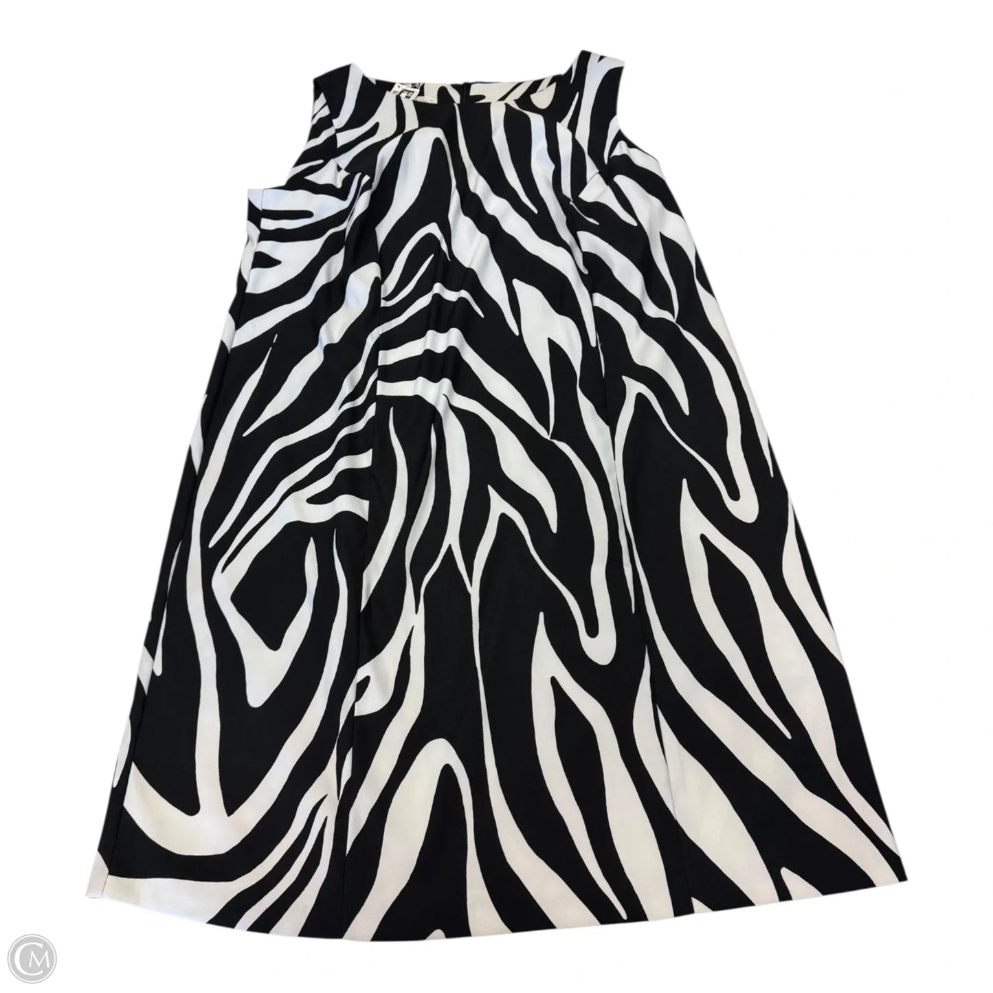 Dress Casual Short By Dressbarn In Animal Print, Size: Xl