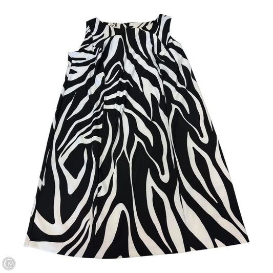 Dress Casual Short By Dressbarn In Animal Print, Size: Xl