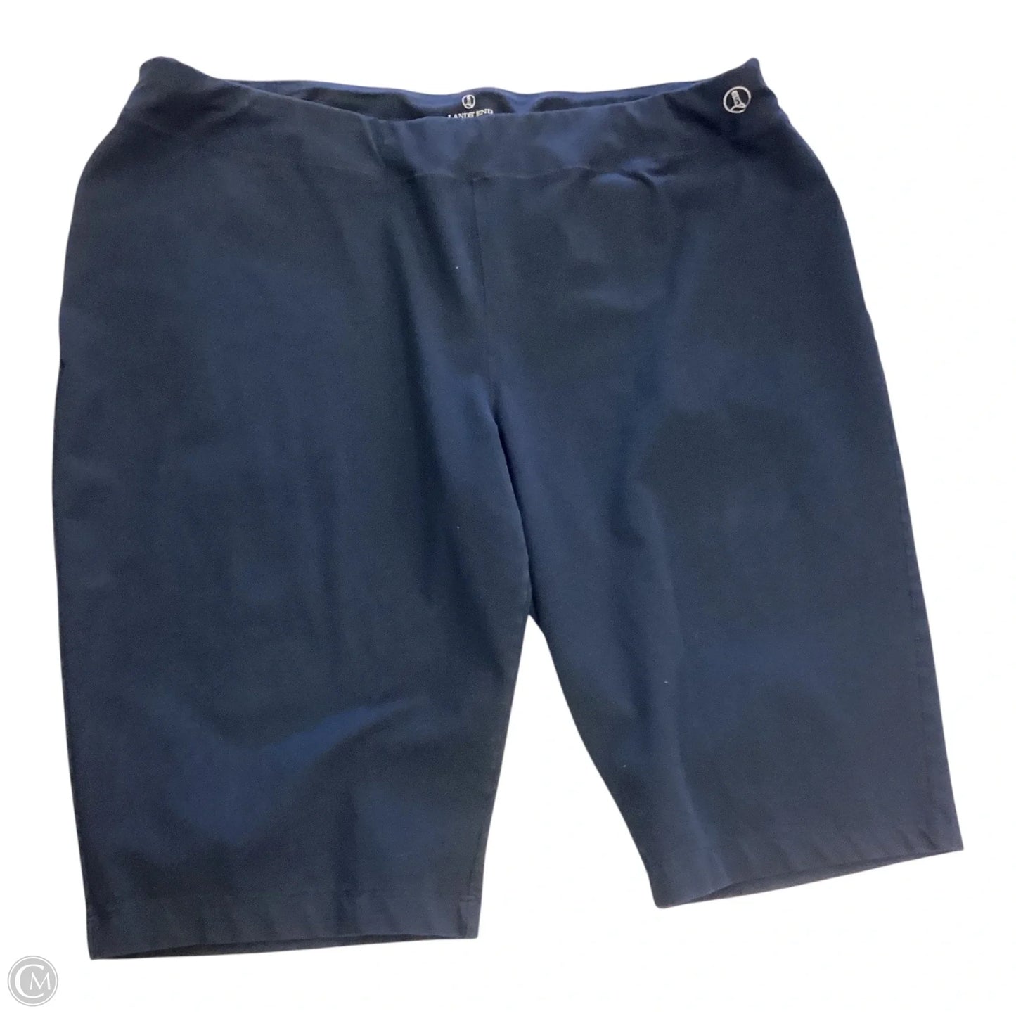 Shorts By Lands End In Navy, Size: 24