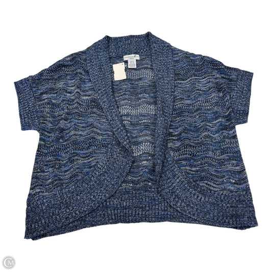Cardigan By Caribbean Joe In Blue, Size: Xl