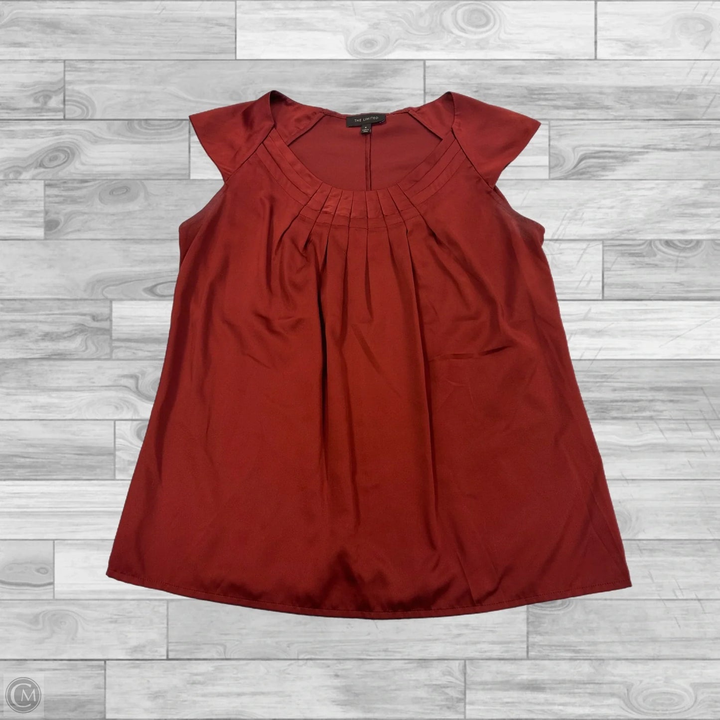Top Short Sleeve By Limited In Red, Size: S