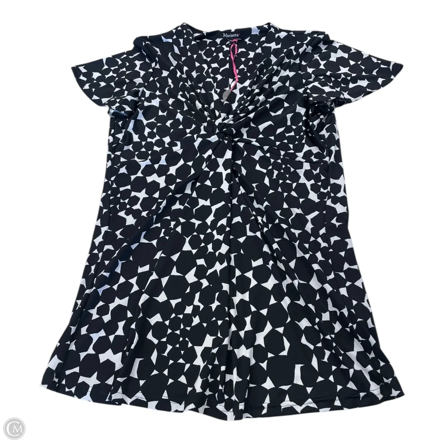 Dress Casual Short By Cmc In Black & White, Size: M