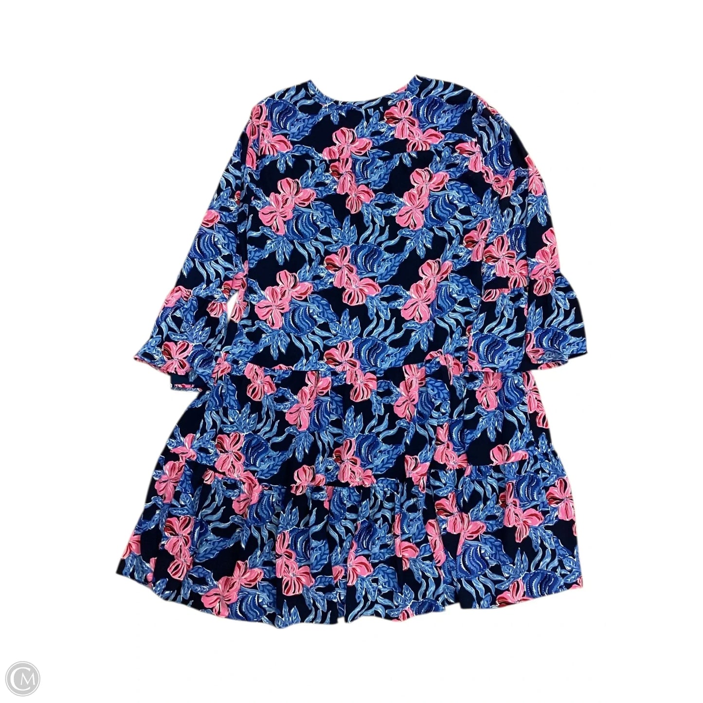 Dress Designer By Lilly Pulitzer In Blue & Pink, Size: 2