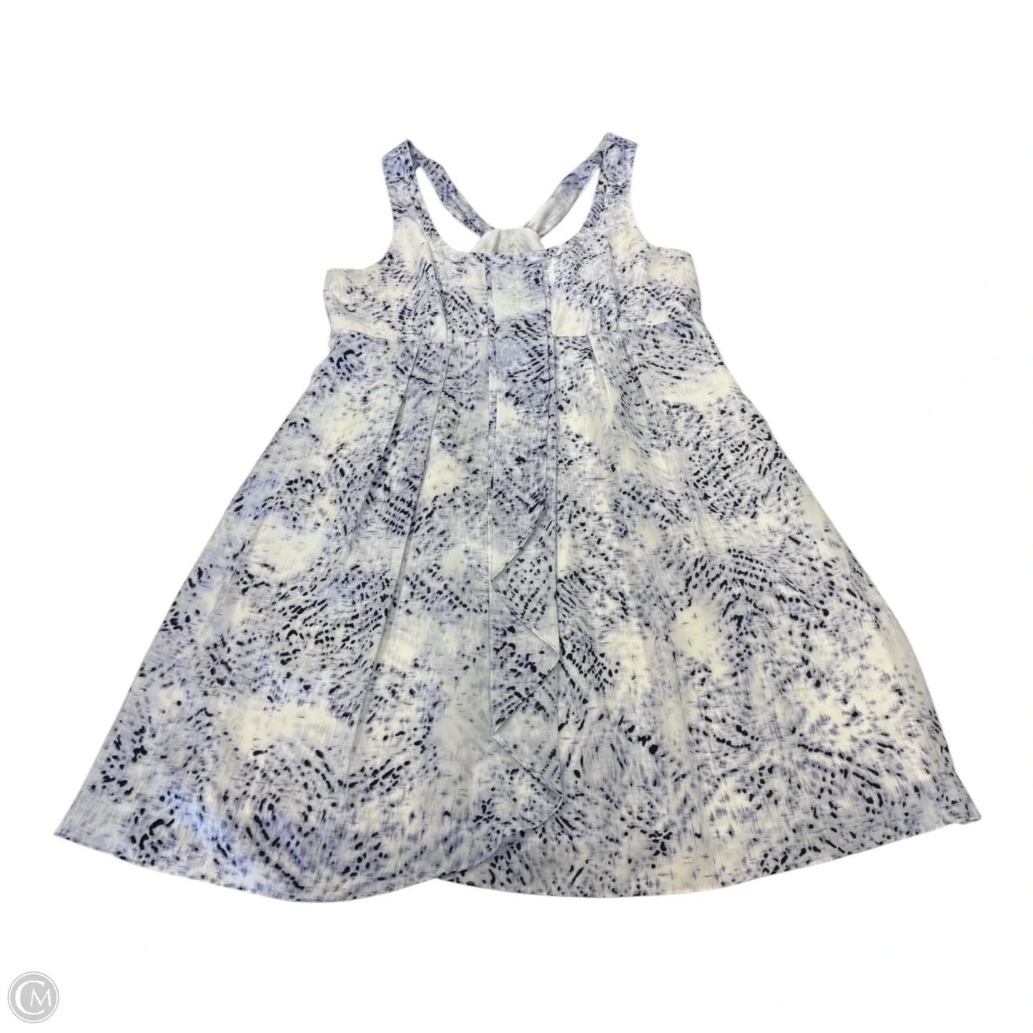 Dress Casual Short By Jessica Simpson In Blue & White, Size: 14